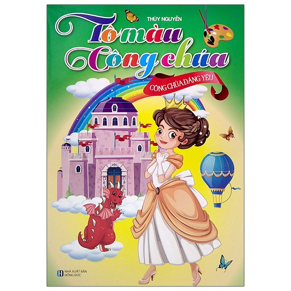 Sách Tô Màu Công Chúa - Công Chúa Đáng Yêu