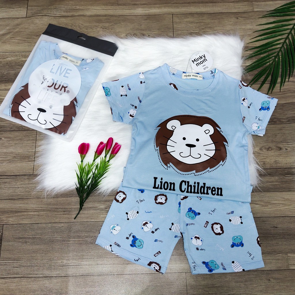 Bộ Ngắn Tay Mùa Hè Cho Bé Trai/ Gái - Chất Thun Lạnh Cực Mát | BigBuy360 - bigbuy360.vn