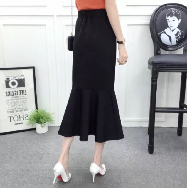 Chân váy đuôi cá dáng dài 70cm thời trang nữ | BigBuy360 - bigbuy360.vn
