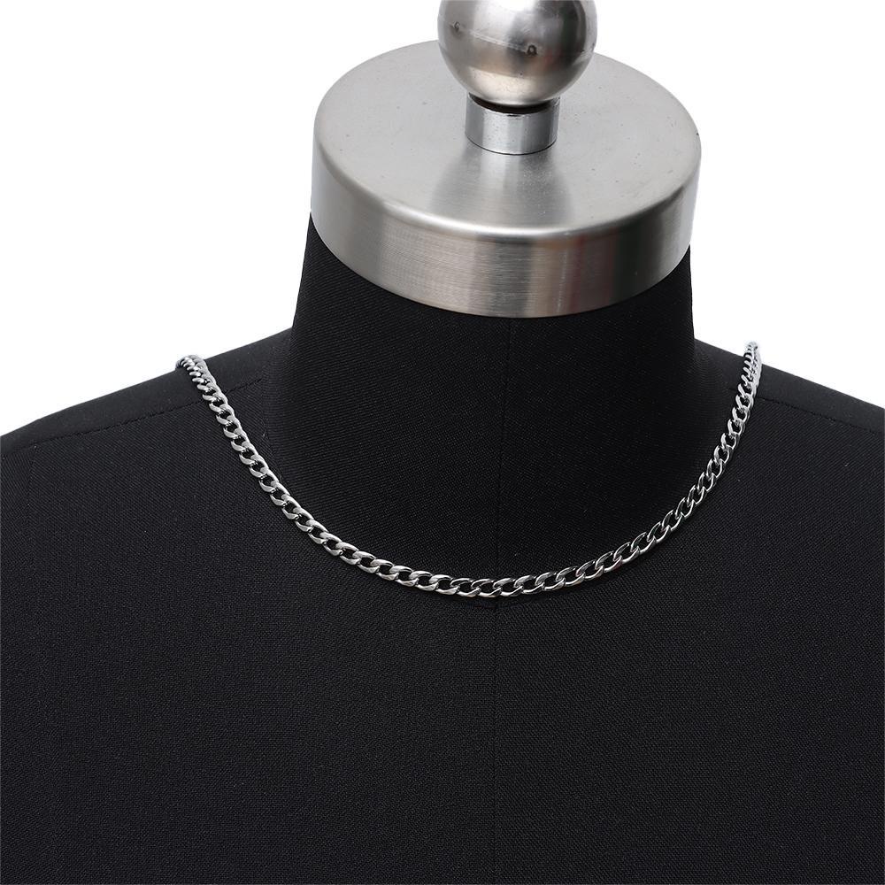 EUCA Vòng Cổ Choker 5 / 7 / 9 / MM Phong Cách Punk Gothic Cho Nam