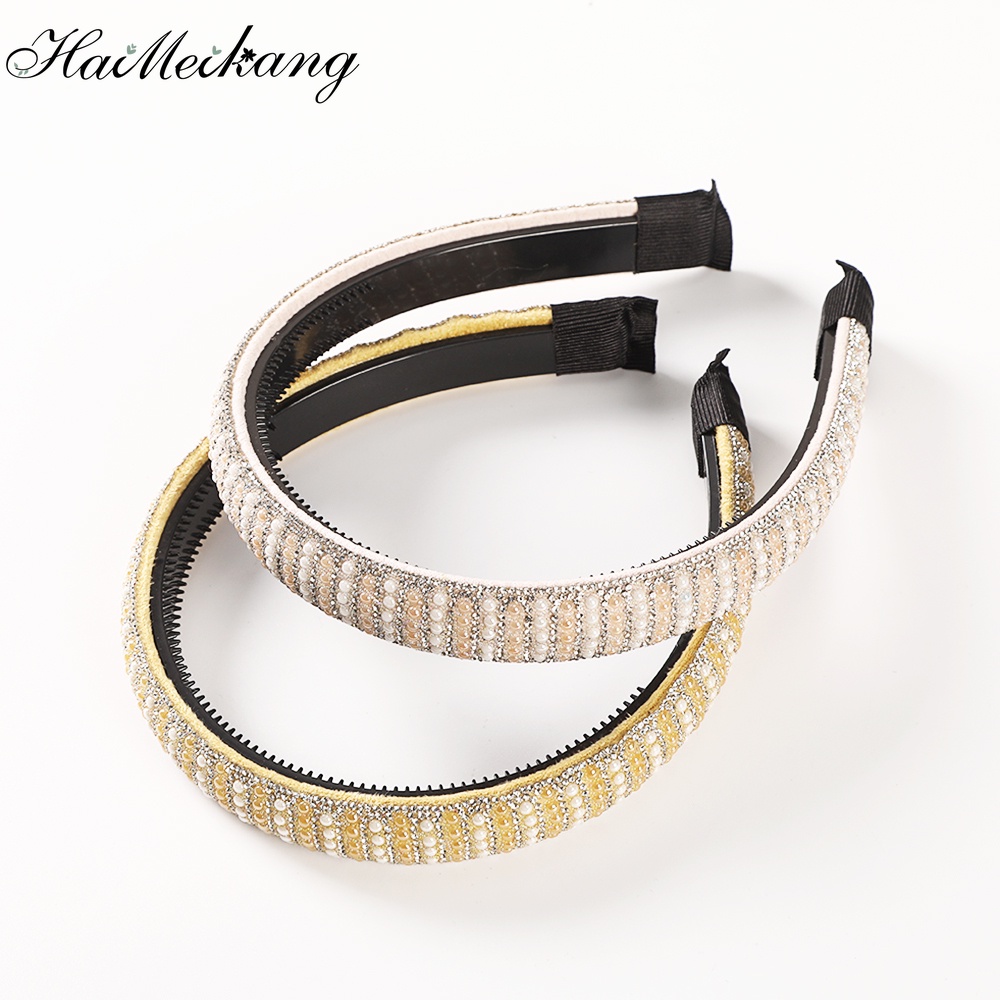 Haimeikang Băng đô đính đá thiết kế thời trang nữ tính