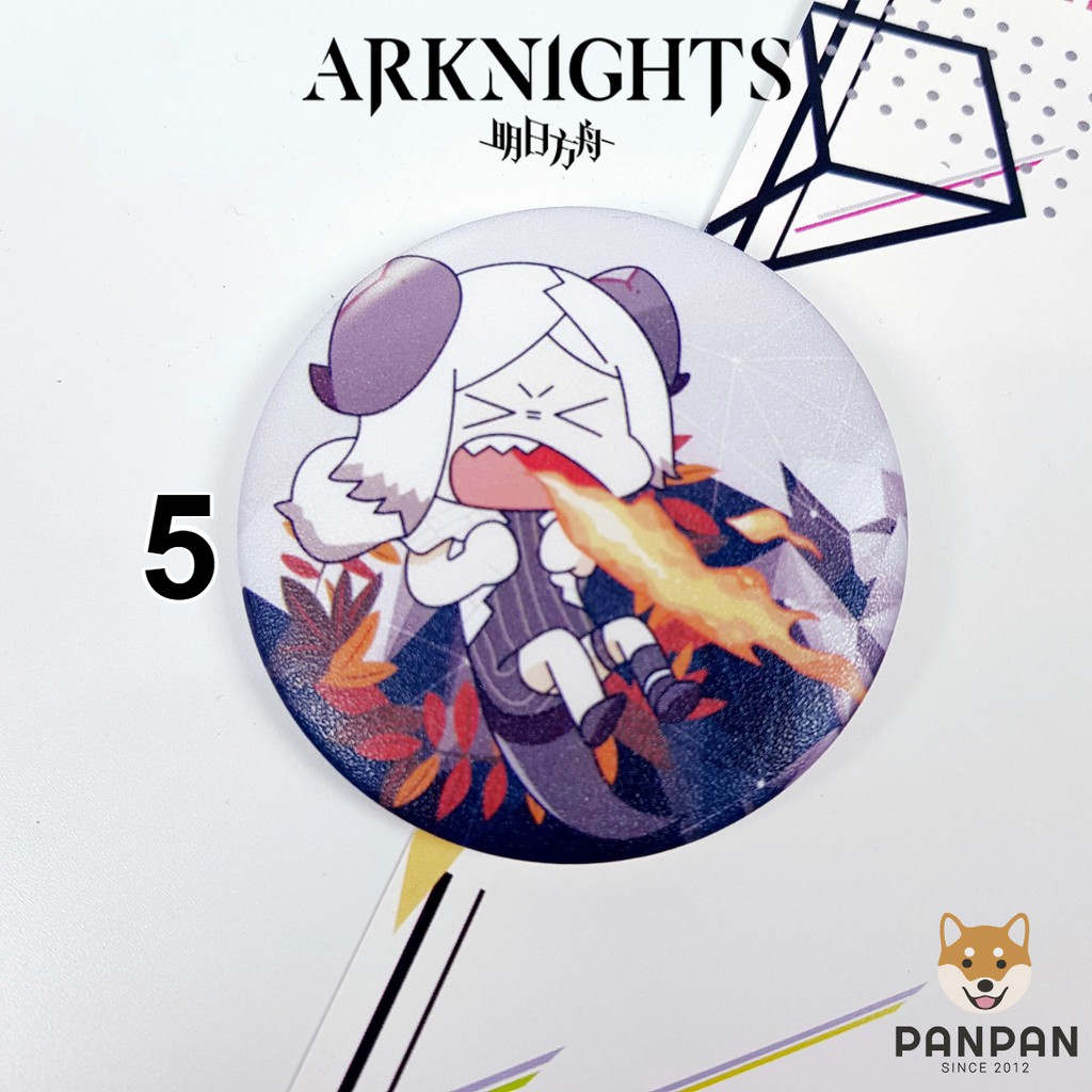 Huy Hiệu Lẻ Arknights (6CM)