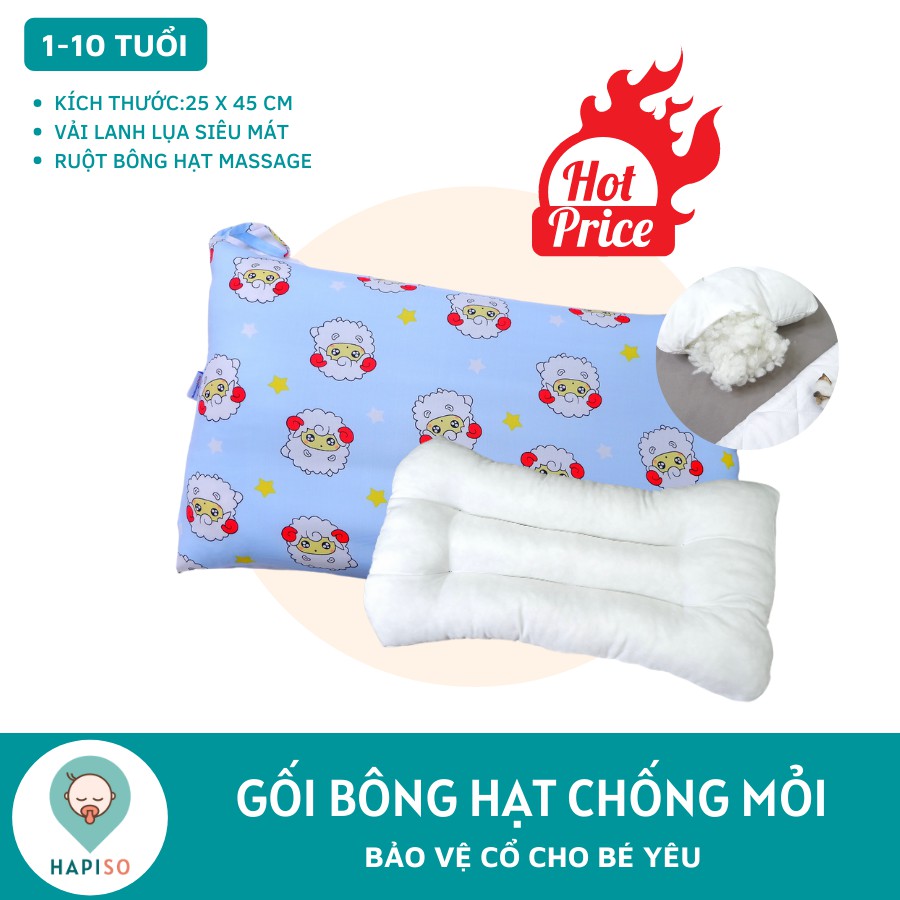 Gối ngủ cho bé, Gối chống mỏi cho bé, Gối bán trú cho bé