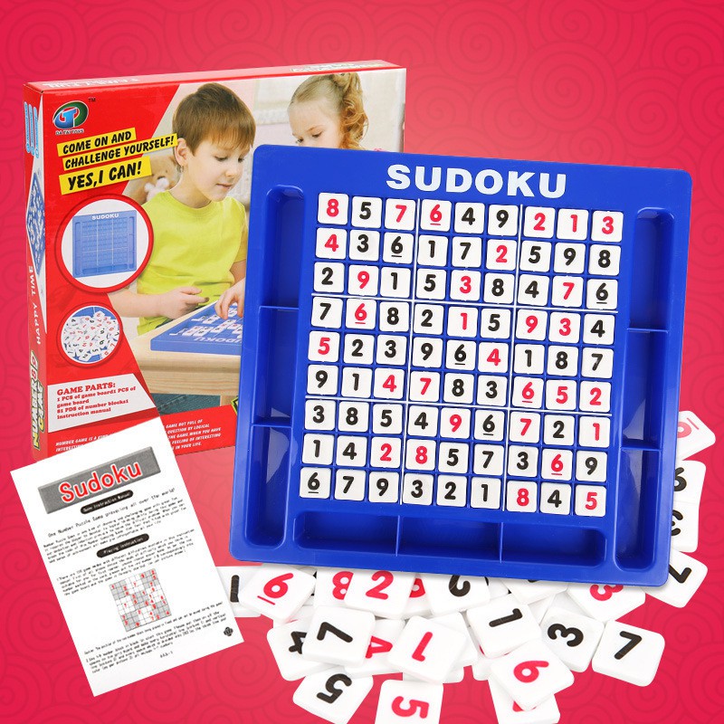 Bộ Đồ Chơi Sudoku Phát Triển Tư Duy Logic Cho Bé