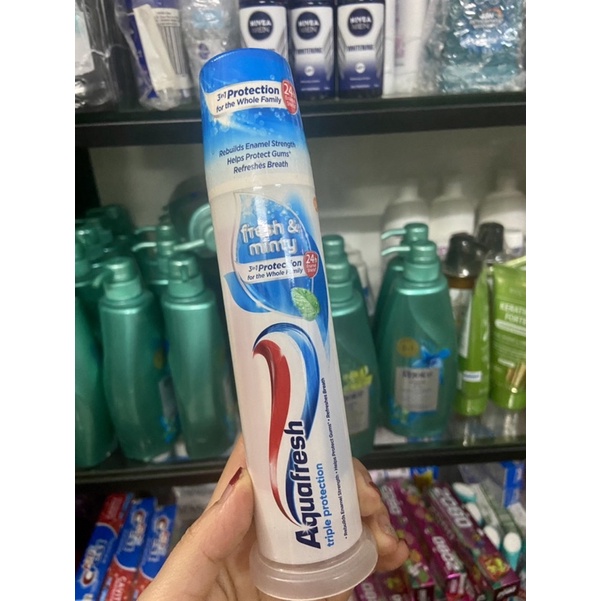 USA KEM ĐÁNH RĂNG AQUAFRESH TOOTHPASTE MỸ DẠNG ỐNG 100ml