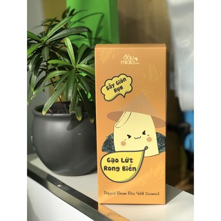 Gạo lứt rong biển sấy giòn rụm | Loại đặc biệt nhiều rong biển | Món ăn vặt giảm cân, tốt cho người tiểu đường