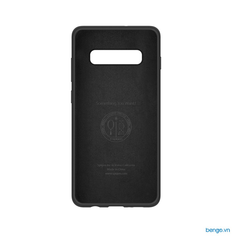 Ốp lưng Samsung Galaxy S10 Spigen Silicone Fit