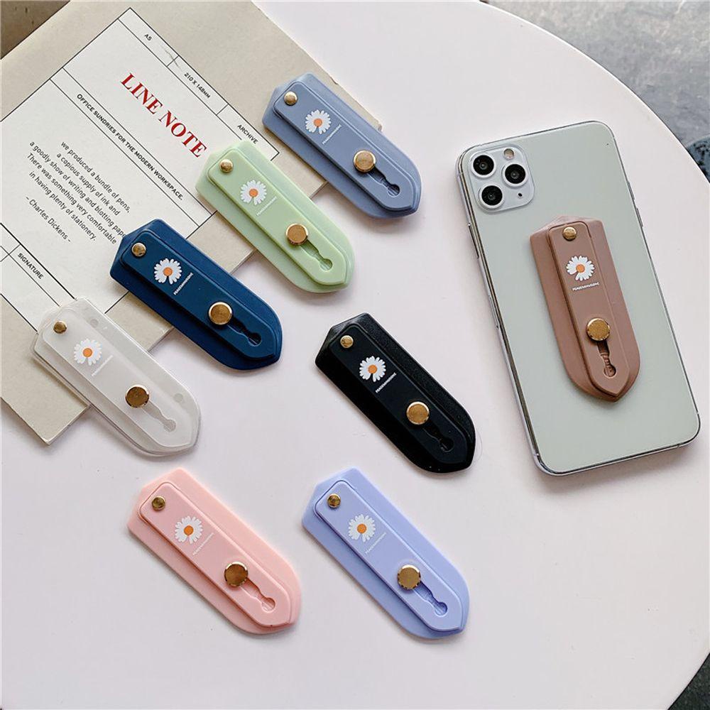Vòng Nhẫn Đỡ Điện Thoại Bằng Silicon Hình Hoa Cúc Nhiều Màu Sắc
