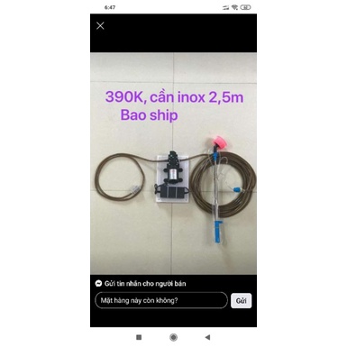Bộ phun thuốc, tưới cây, tưới lan bơm đơn Việt nhật, sinleader 7lít/p tải 5-100m dây rửa xe,  rủa máy lạnh