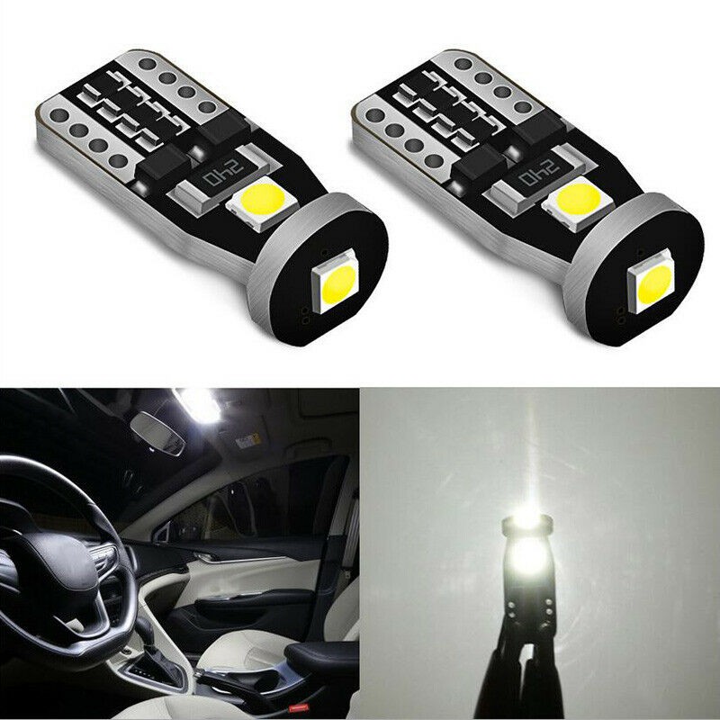 Đèn Led T10 W5W 3SMD LED 194 168 3030 Thay Thế Đèn Nội Thất Canbus, Đèn Biển Số Tích Hợp Mạch IC