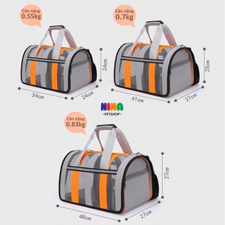 túi lồng đựng chó mèo cao cấp