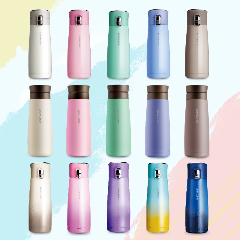 Bình giữ nhiệt Holiday Sunset I.d Tumbler 450ml Lock&amp;Lock - LHC3234
