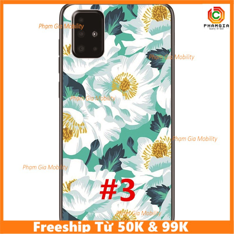 Ốp lưng hoa lá đẹp cho Samsung Galaxy A51