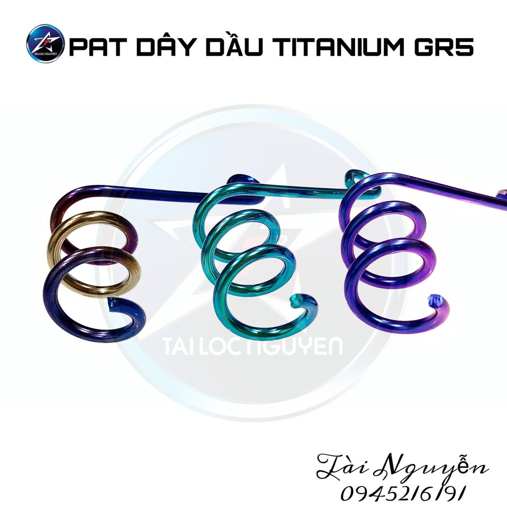 PAT DÂY DẦU GR5 TITANIUM CHO XE MÁY