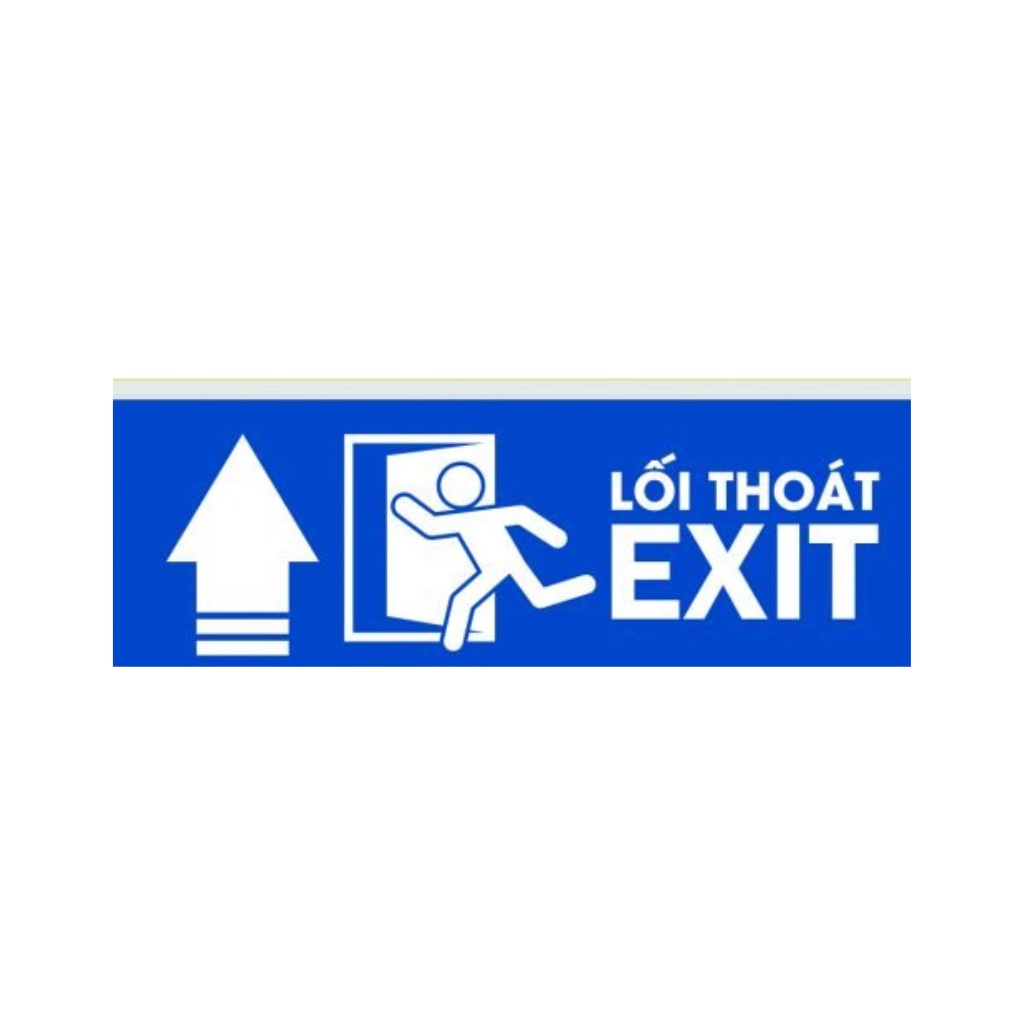 Đèn exit thoát hiểm,Đèn chỉ dẫn lối thoát Chính hãng TLC - Bảo hành 24 tháng