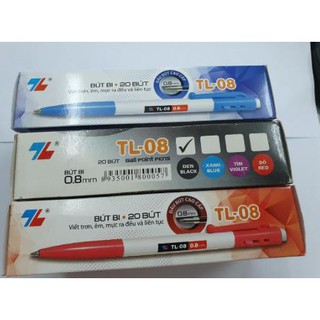 Combo 1 hộp bút bi TL 08 (20 cây /hộp)