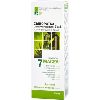 Serum kích thích mọc tóc Elfa Pharm 7in1 chiết xuất 7 loại tinh dầu thảo dược 100ml