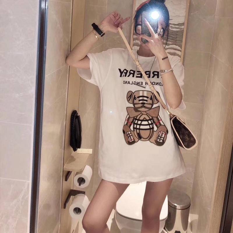 Áo thun 100% Cotton tay ngắn dáng rộng in chữ phong cách cổ điển thời trang mùa hè