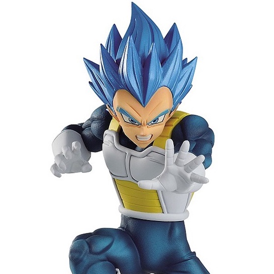 Mô hình tượng tĩnh BANPRESTO - Dragon Ball Super Warriors Battle Retsuden II Vol.7 Super Saiyan God Super Saiyan Vegeta