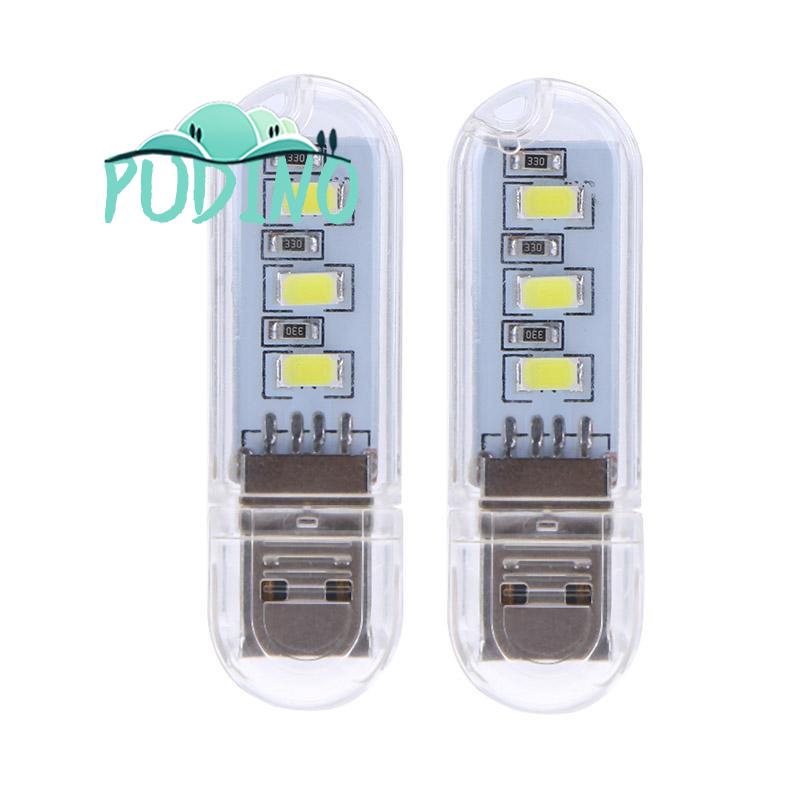 2 đèn led USB mini cho laptop