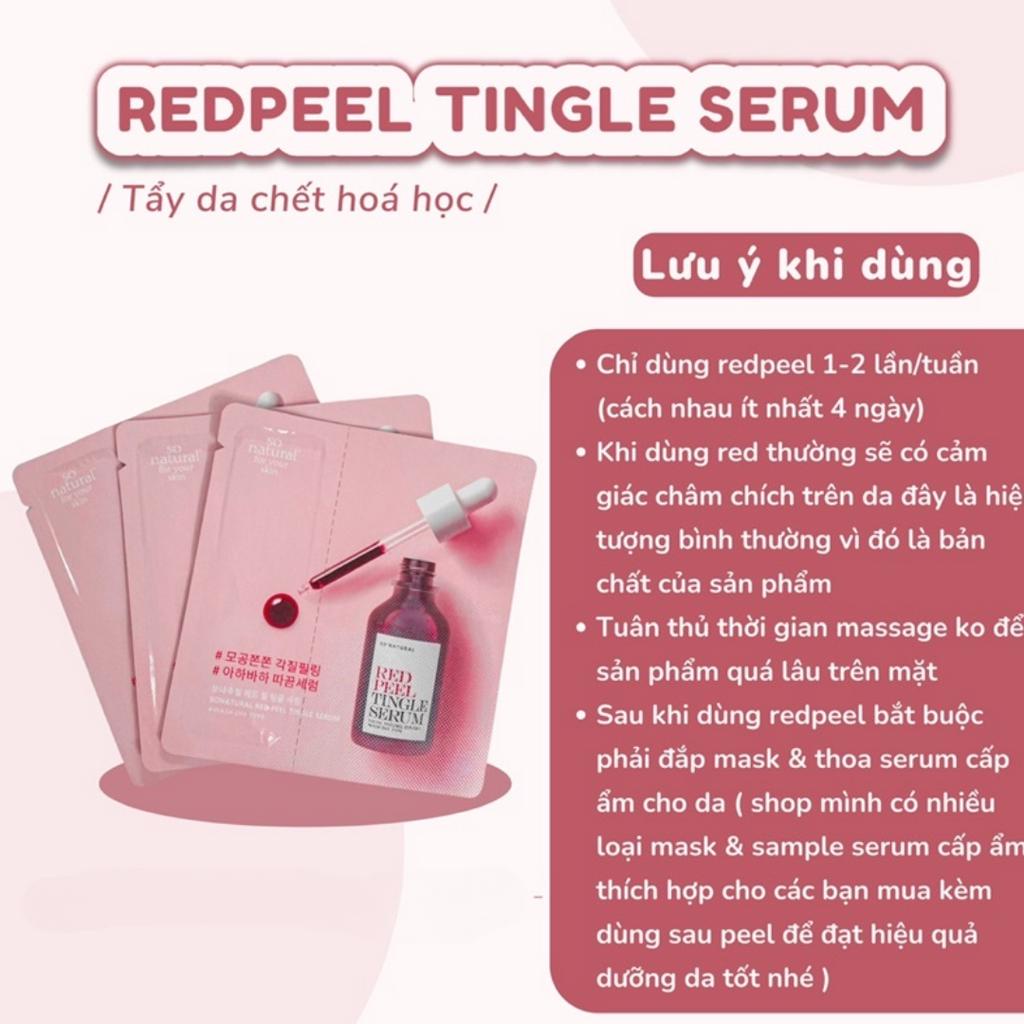 Sample Tinh Chất Red Peel Tingle Serum