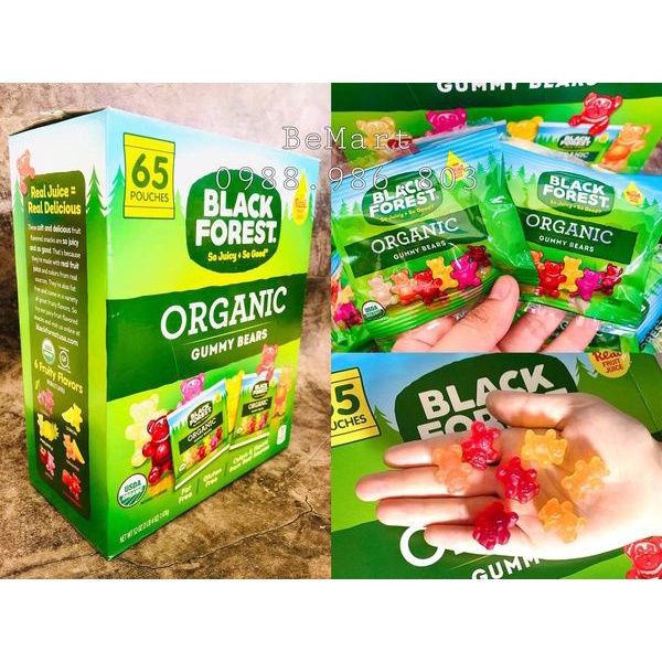 KẸO DẺO GẤU BLACK FOREST GUMMY BEAR
