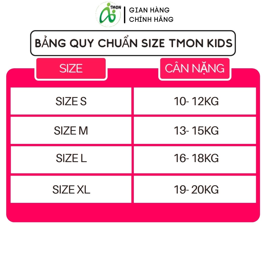 Set 3 quần chip đùi bé trai, quần lót cho trẻ em từ 10 đến 20kg cotton xuất hàn Tmon Kids QATE05