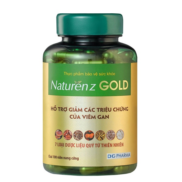 Naturenz Gold - Hỗ trợ giải độc gan, bảo vệ gan, tăng cường chức năng gan (Hộp 30 viên/ 100 viên)