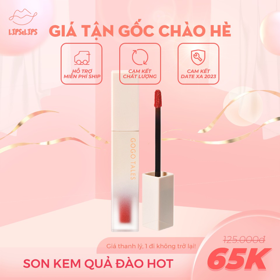 Son Kem Lì Quả Đào Xinh Tươi