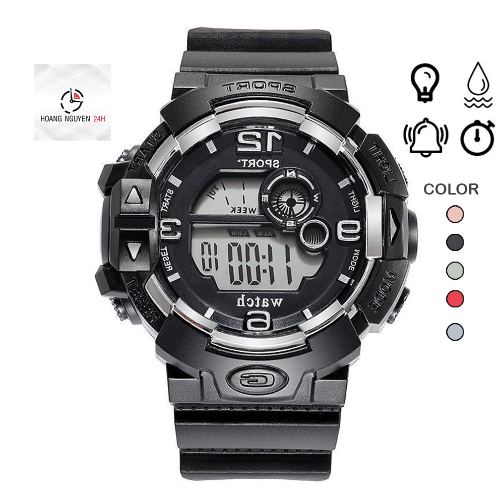 Đồng Hồ Thể Thao Nam Nữ Sports Watch 452 Phong Cách Hàn Quốc