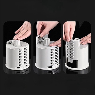Máy gọt rau củ quả HL đa năng kèm 6 lưỡi dao cắt, dụng cụ bào rau củ tạo hình tiện dụng