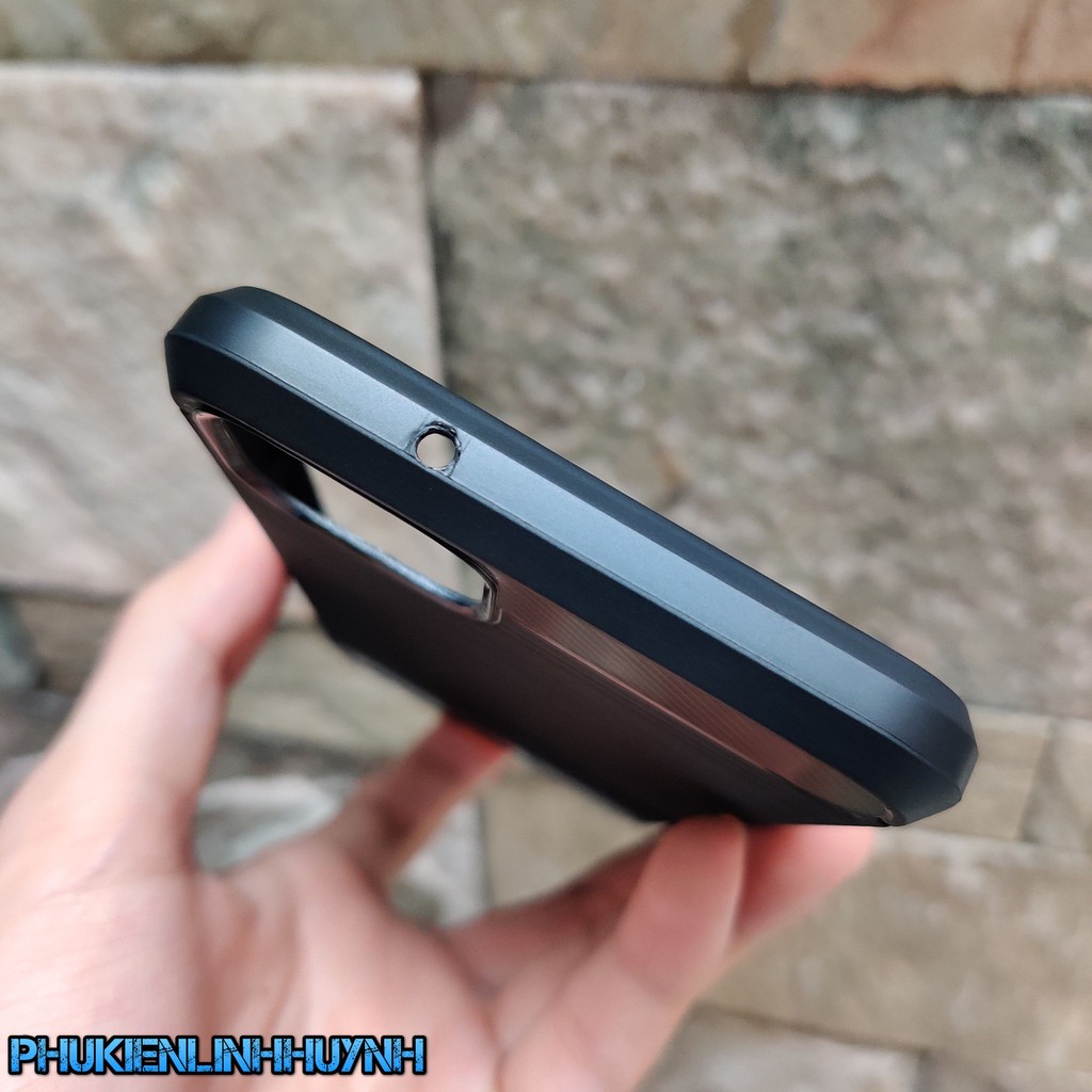 Google Pixel 4 XL_Ốp lưng cao su phay xướt siêu bền.