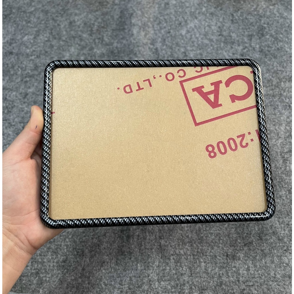 Biển số xe máy phủ cacbon lắp mọi dòng xe máy
