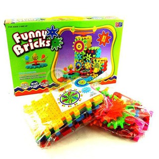 FUNNY BRICKS - LẮP GHÉP BÁNH RĂNG 81 MIẾNG