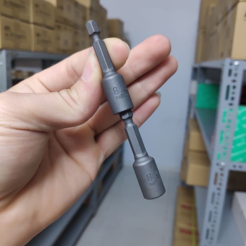 Mũi vít bắn tôn Koken Nhật 8mm có từ tính dài 50mm - Model 115.50-8