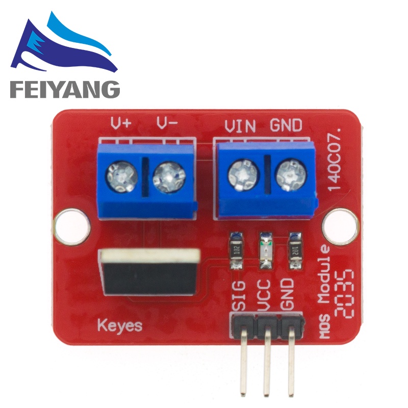 Mô Đun Nút Bấm IRF520 MOS 0-24V Cho Arduino MCU ARM Raspberry pi