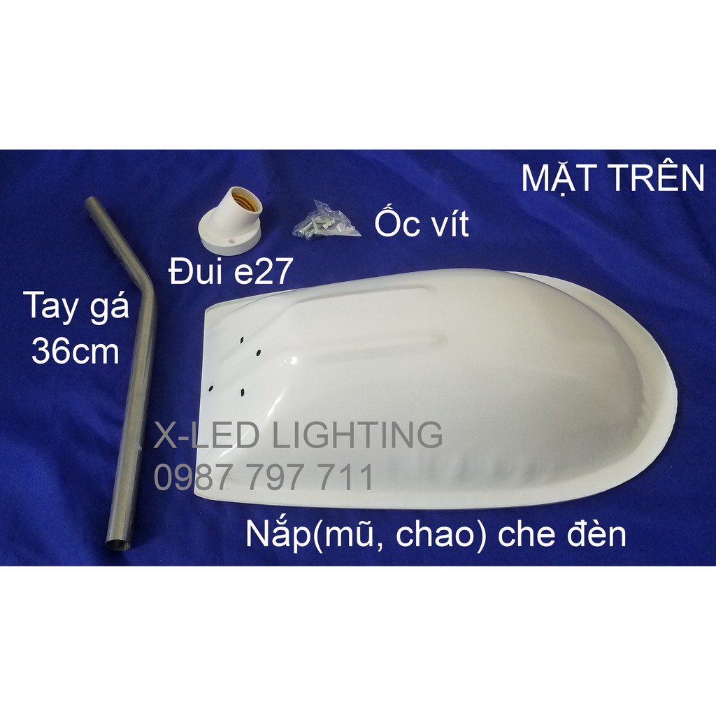 BỘ CHAO  NẮP ĐÈN ĐƯỜNG, ĐÈN  CHỐNG NƯỚC- ĐUI E27