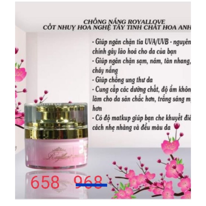 CHỐNG NẮNG ROYALLOVE