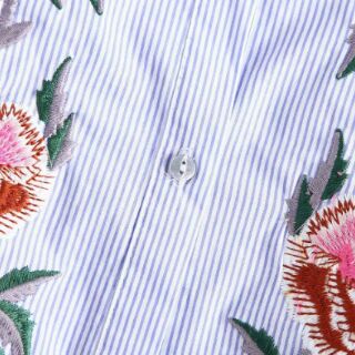 Sơ mi thêu hoa ZARA