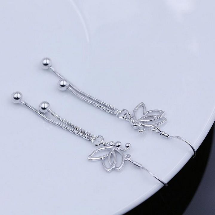Khuyên tai bướm thần kỳ phong cách bông tai Hàn Quốc dễ thương xinh xắn thiết kế mới lạ độc đáo