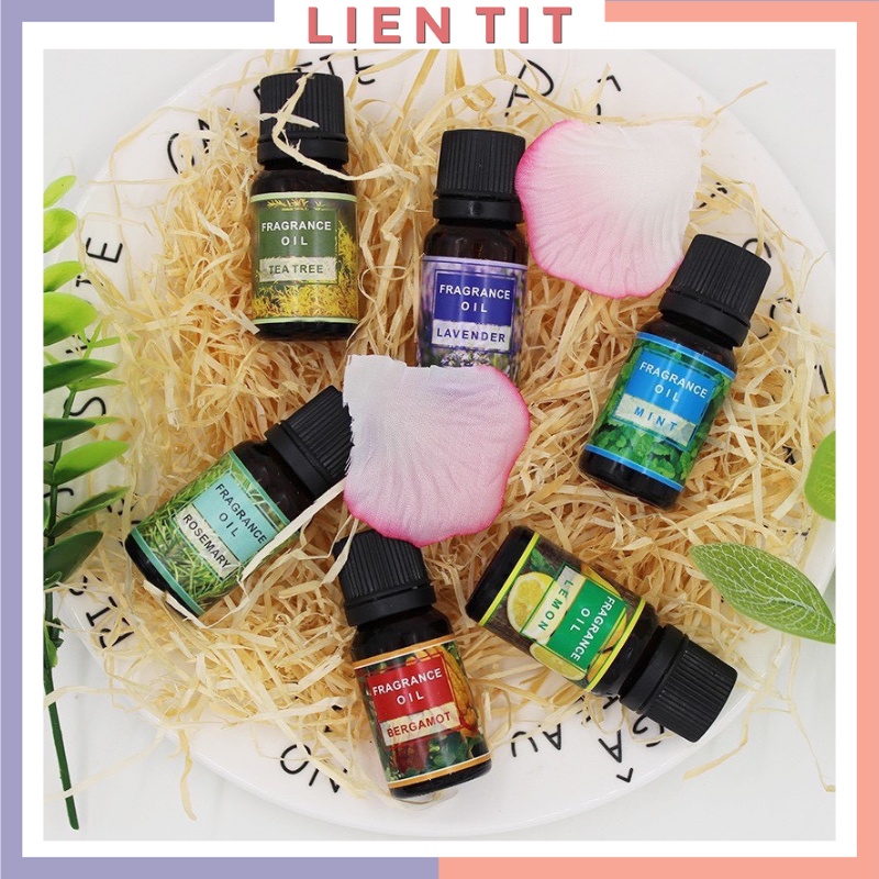 Tinh dầu thơm phòng thiên nhiên nguyên chất lọ 10ml cho máy xông tinh dầu