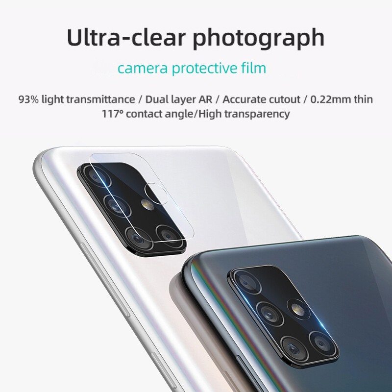 Kính cường lực camera cho Samsung Galaxy A10s/A20s/A30s/A50s/A21s/A10/A20/A30/A50/A70/A80/A01/A11/A31/A51/A71/M10/11/21