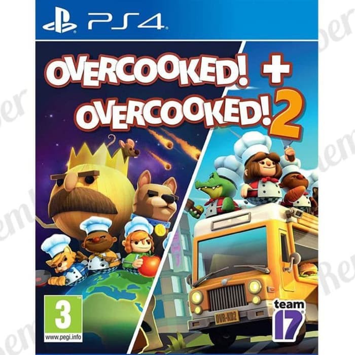 Băng Chơi Game Trêncooked And Overcooked 2 Ps4 Playstation 4