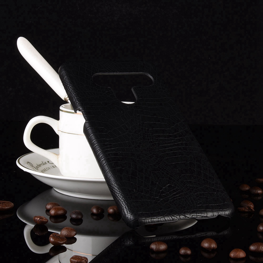 Bao da điện thoại họa tiết da cá sấu bằng PU phối PC cho LG V50 ThinQ 5G