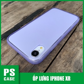 Ốp lưng dẻo tím mờ chống sốc cao cấp dành cho iPhone XR - PS Case phân phối