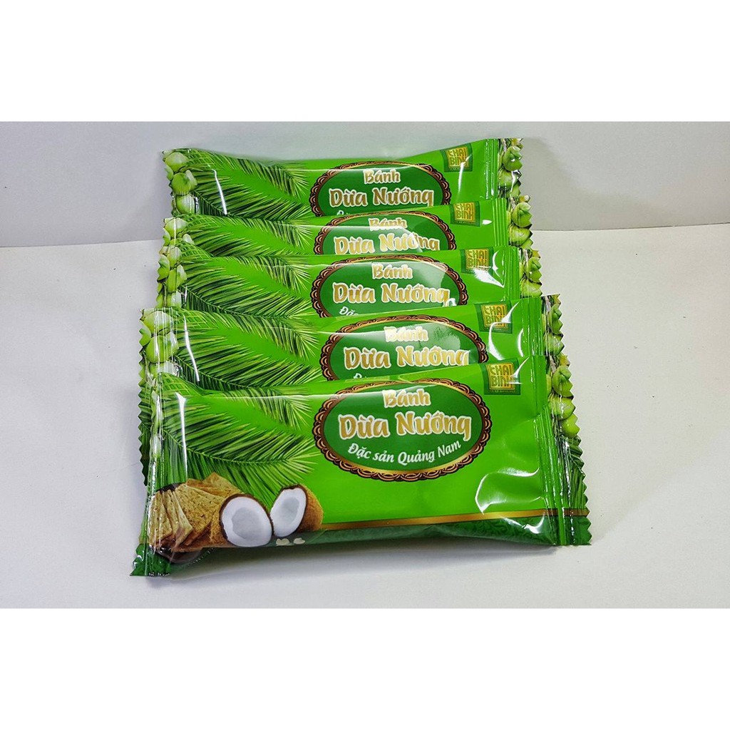 Set 7 bịch bánh dừa nướng 180g | BigBuy360 - bigbuy360.vn