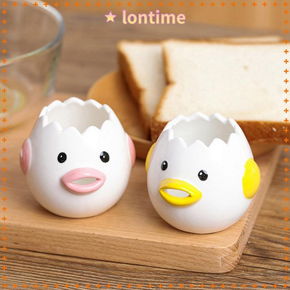 Dụng Cụ Tách Lòng Đỏ Trứng Gà Thiết Kế Dễ Thương Tiện Dụng Cho Nhà Bếp