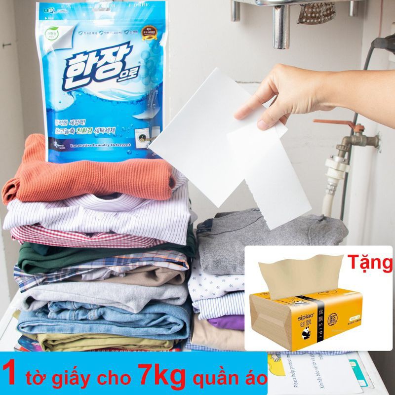 Giấy giặt HAN JANG 79k/1 gói 10 tờ