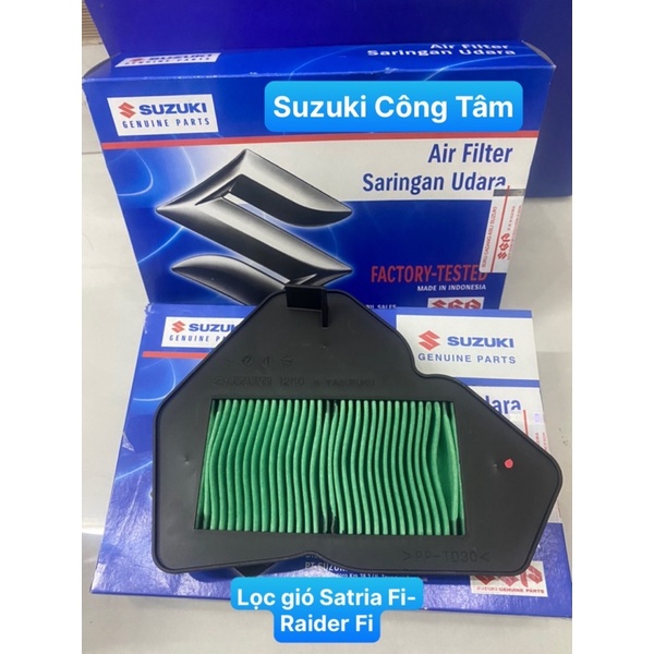 Lọc Gió Raider Fi - Satria Fi-Chính Hãng Suzuki