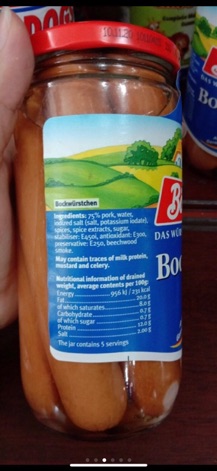 Xúc xích BOKLUNDER CỦA ĐỨC